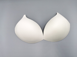 Чашки, с уступом под бретель, пуш-ап, молоко, (Арт: АС72-003.90В), 85С, 90В, 95А