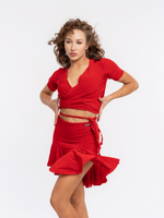 Юбка с воланом