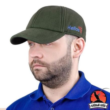 Бейсболка утепленная Ataka Винблок Мембрана, цв.хаки р.XL (HS-B-03-XL) Helios