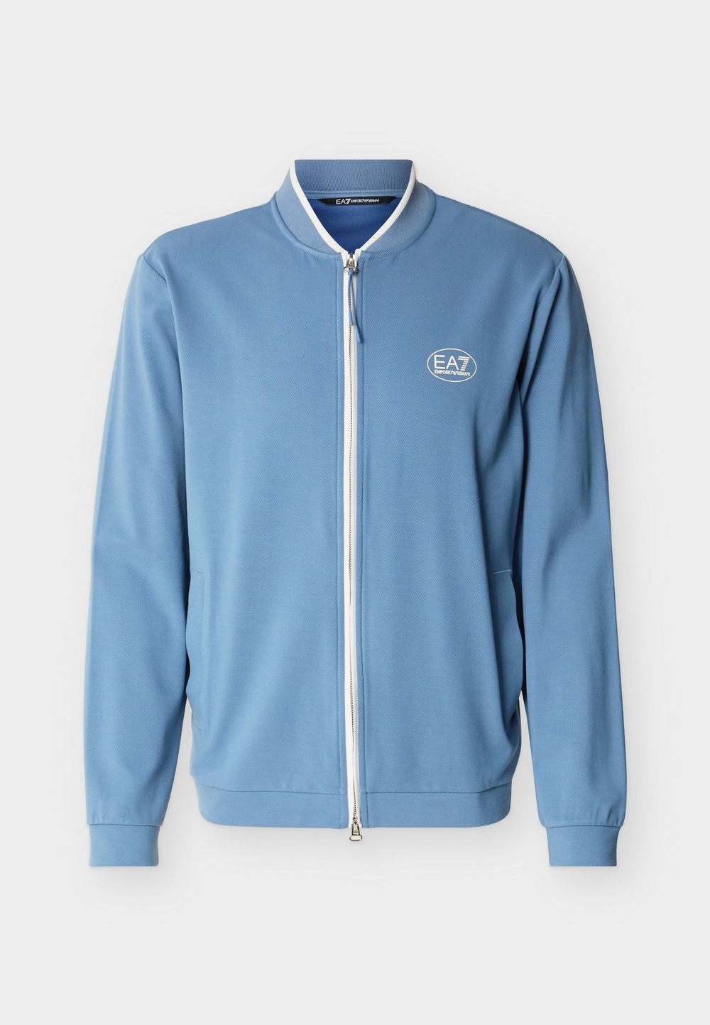 EA7 Emporio Armani TENNIS CLUB - Толстовка на молнии - Синий