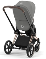 Коляска Cybex Priam IV Rosegold complete Cloud T Cozy Beige Plus Base T 3 в 1 Mirage Grey