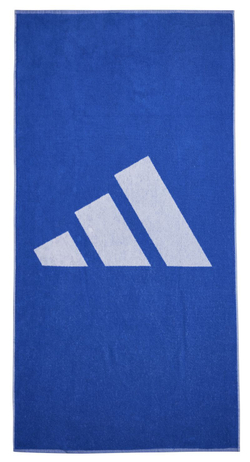 Полотенце теннисноеAdidas 3BAR Towel Large - небесный