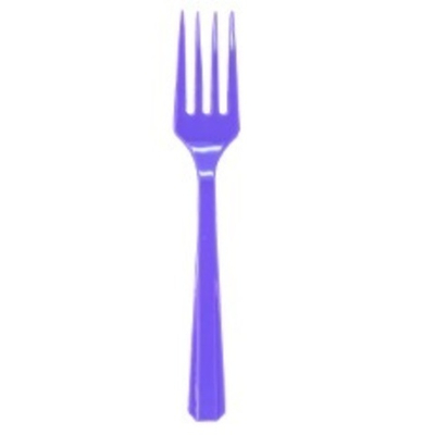 Вилка пласт New Purple 20шт