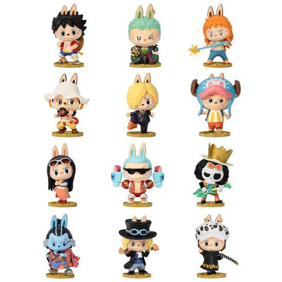 Фигурка Pop Mart Labubu Лабубу ONE PIECE PVC (The Monsters) 1 шт 06698
