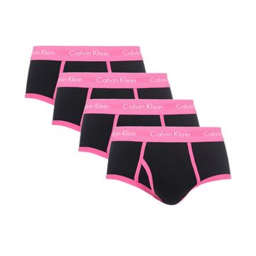 Мужские трусы брифы (черные) набор 4 в1 Calvin Klein CK52193