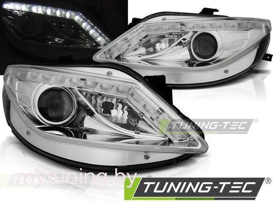 Фары передние CHROME для SEAT IBIZA 6J 06.08-12