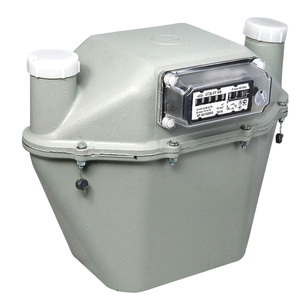 Счетчика G6 СГД-3Т 250мм, металлический
