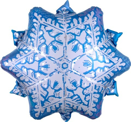 Шар Снежинка яркая