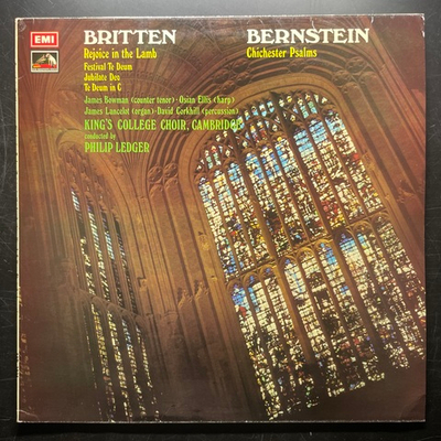 Бриттен - Возвеселитесь в Агнце / Чичестерские псалмы (Англия 1974г.)