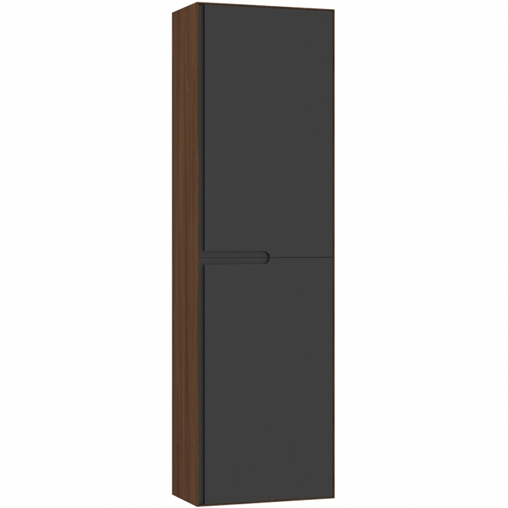 Шкаф пенал Orka Craft 40 3000319 подвесной Орех Антрацит