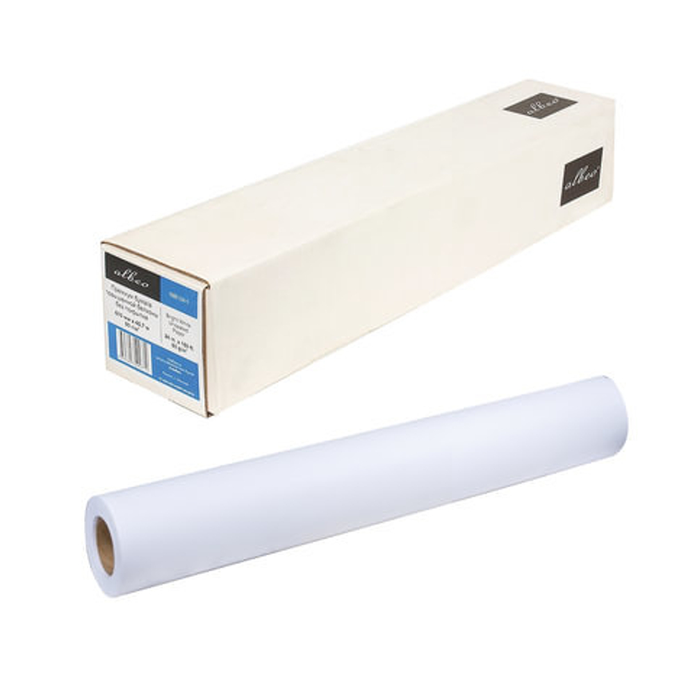 Рулон для плоттера (холст), 610 мм х 18 м х втулка 50,8 мм, 320 г/м2, универсальный матовый, ALBEO UC320-24