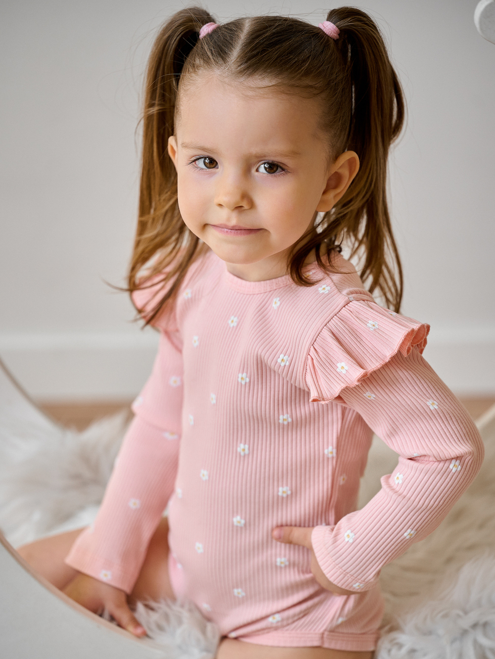 Боди с длинным рукавом