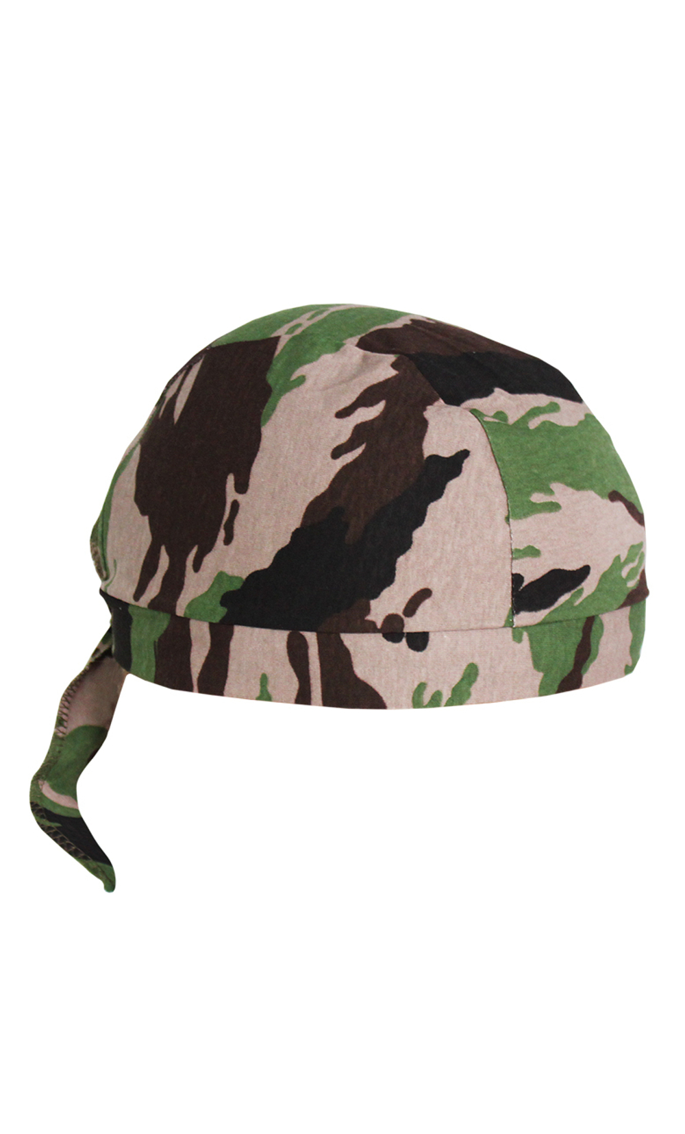 Бандана зеленый камыш трикотаж 100% хлопок