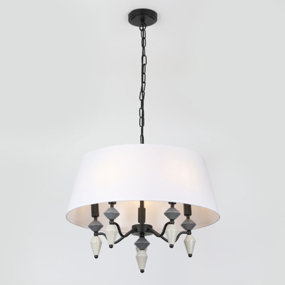 Люстра Rivoli   2096-310 5 х Е14 40 Вт классика