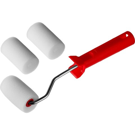 Валик поролон 65мм + (2 сменных блока) с бюгелем