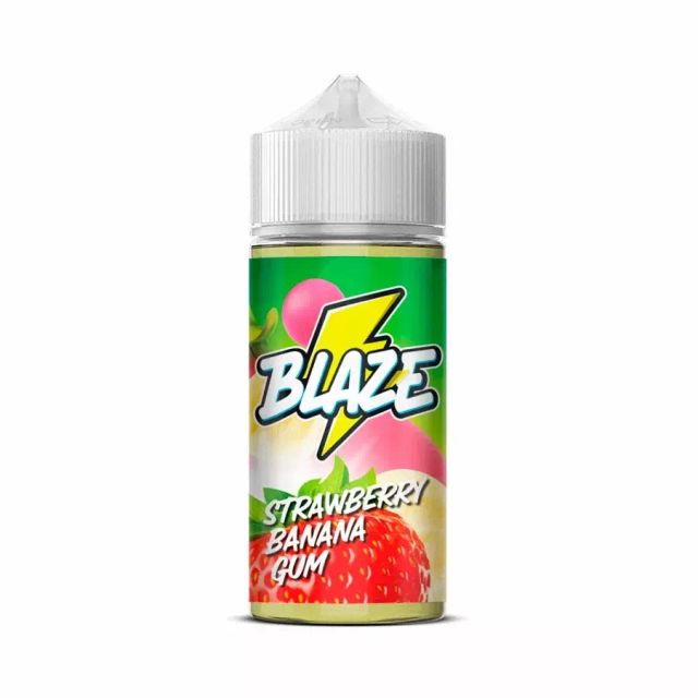 Blaze 100 мл - Strawberry Banana Gum (3 мг)