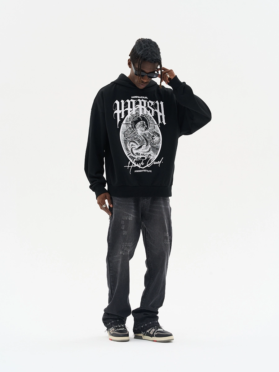 Худи HARSHandCRUEL "Myth" Oversized Hoodie