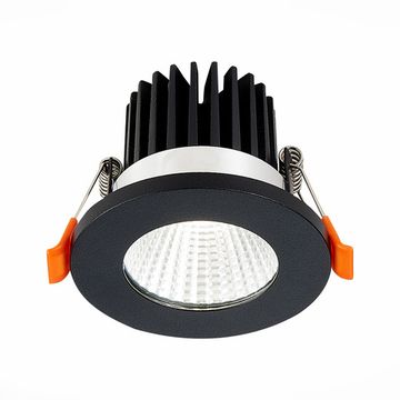 Встраиваемый светодиодный светильник LED 10W 4000K ST704.448.10 чёрный ST-Luce