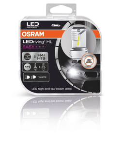 Светодиодные лампы H4/H19 OSRAM 64193DWESY 12V 19W (к-т 2 шт.)