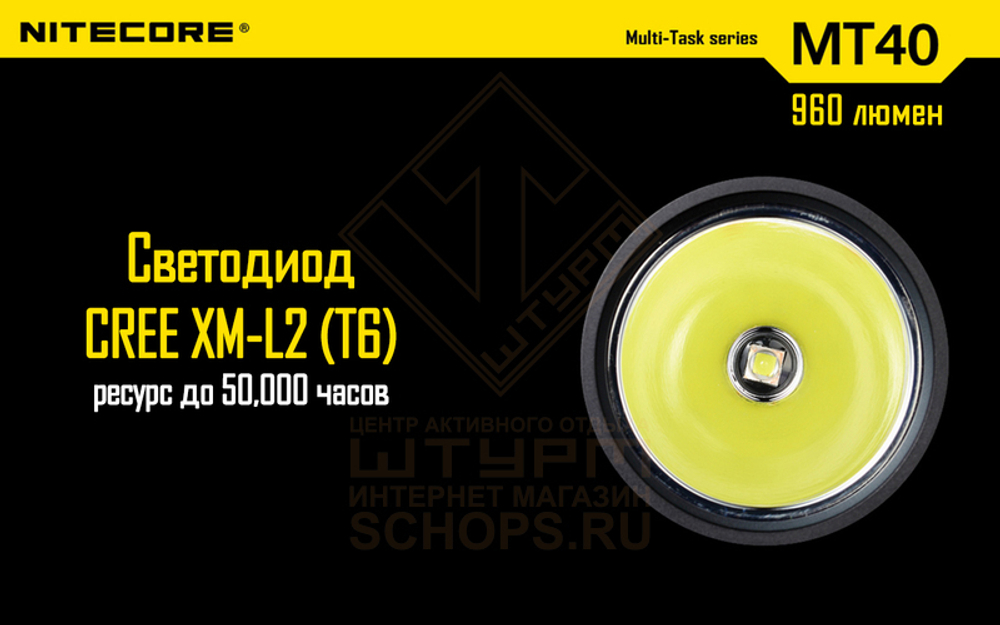 Фонарь Nitecore MT40 Kit