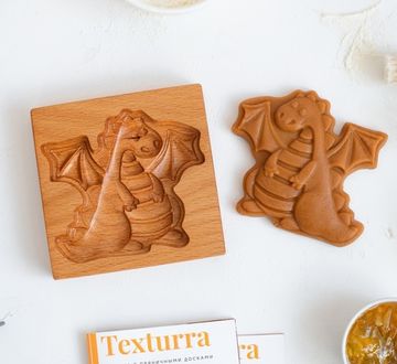Пряничная форма Дракоша
