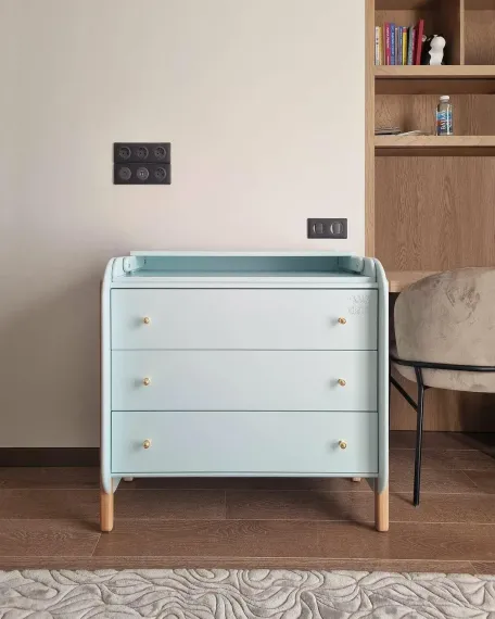 Комод Baby Chipak Just 5.3 Лазурный Бриз