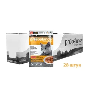 Пауч ProBalance Immuno Protection для кошек с говядиной