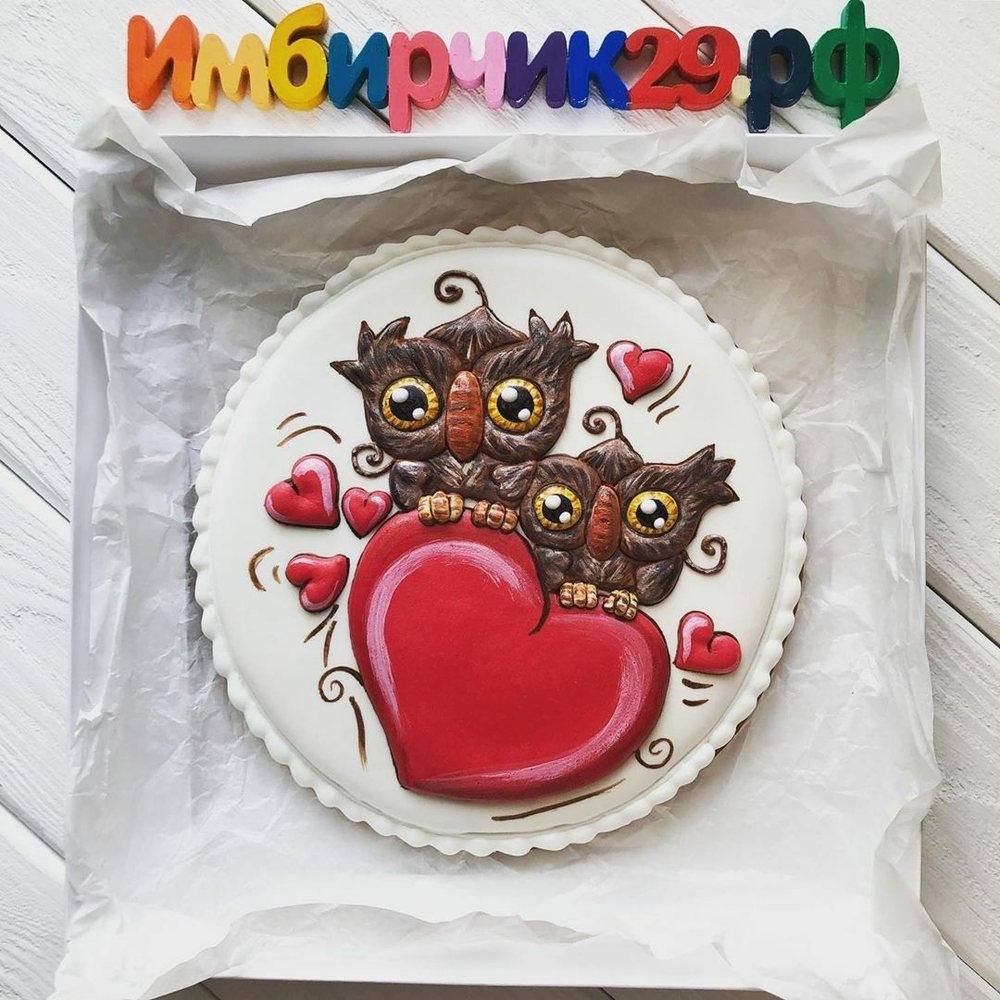 Имбирные пряники Любовь