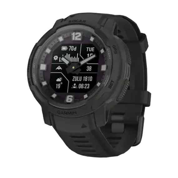 Garmin Instinct Crossover Solar - Tactical Edition, черный