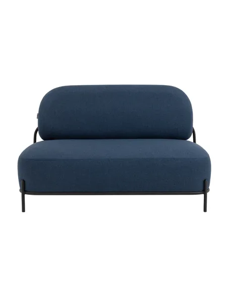 Диван Midnignt синяя рогожка