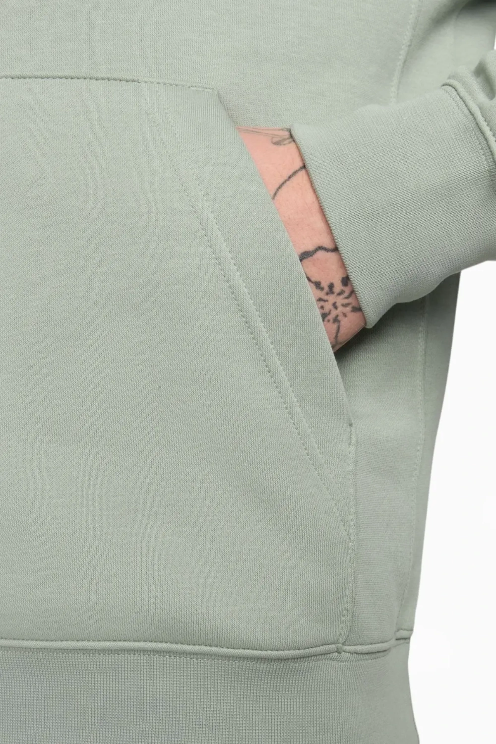 Кофта Nike Sportswear Club Fleece - зеленый