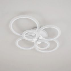 Citilux Сента CL237B160E RGB Люстра с пультом Белая