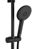 Смеситель для ванны с душевым гарнитуром WONZON & WOGHAND ALFA, Черный матовый (WW-AE3201-MB)