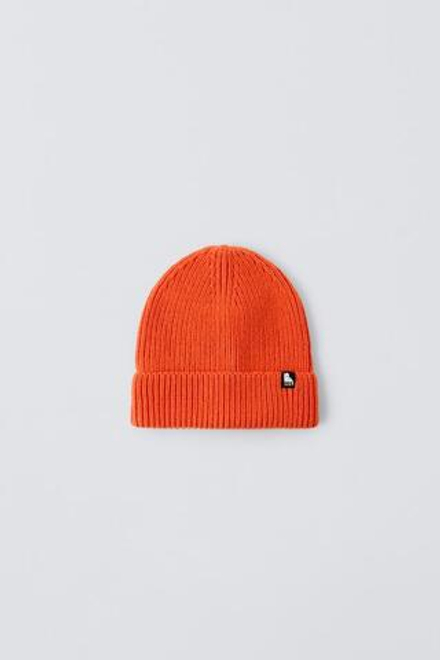 ZARA ШАПКА SKI, ОРАНЖЕВЫЙ