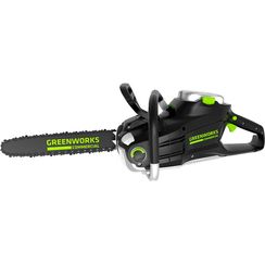 Аккумуляторная цепная пила Greenworks GC82CS25 82В (без акк, без з/у)