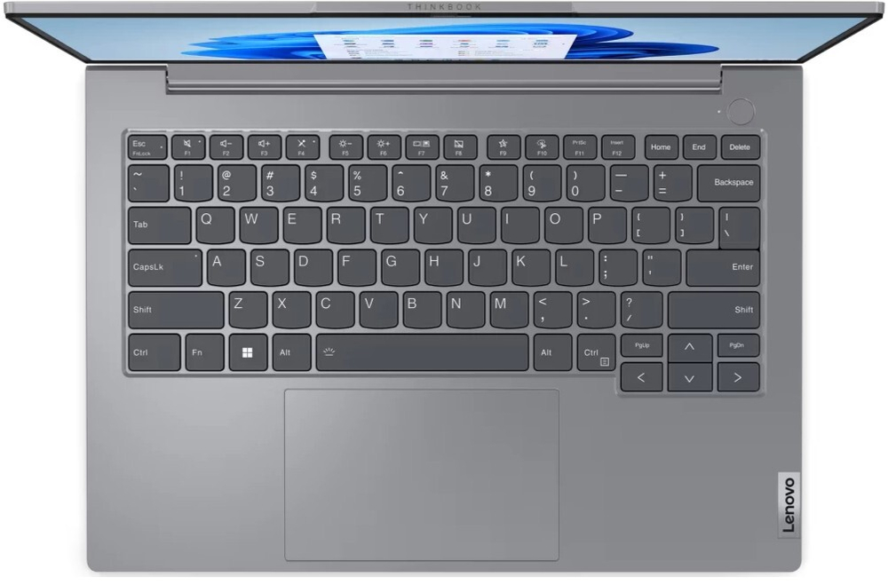 Ноутбук  Lenovo Thinkbook 14 G6 IRL 14 ", Core i7, 16 Гб RAM, 256 Гб SSD, Iris Xe Graphics, Серый