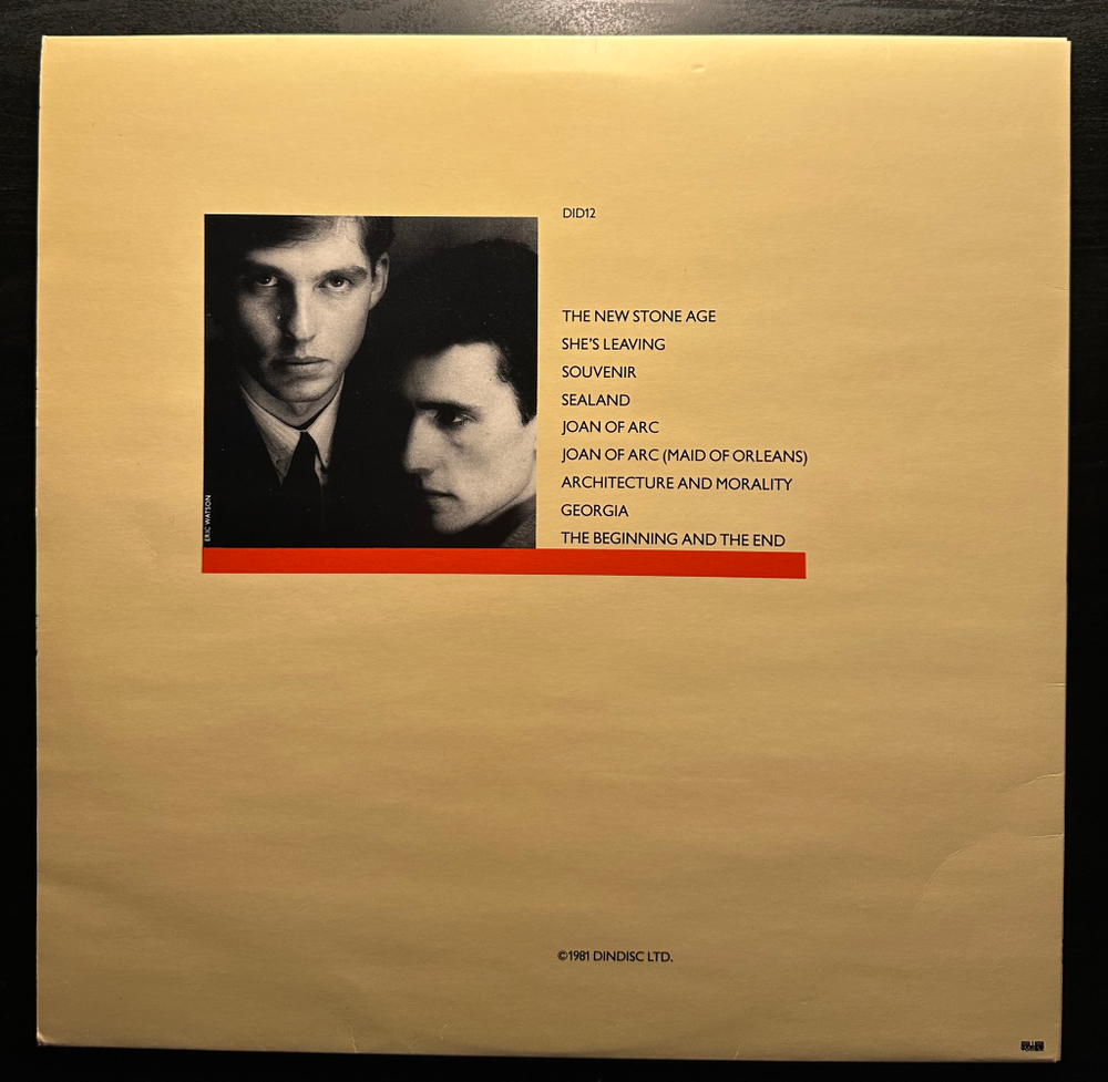 Orchestral Manoeuvres In The Dark - Architecture & Morality (Швеция 1981г.)