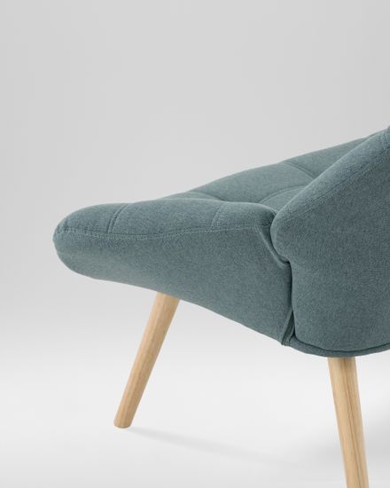 Кресло Олби Квадро зелёный