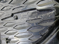 Накладка крыла переднего левого JCW Mini Countryman 2 (F60) 16-24 Б/У Оригинал 51137414097