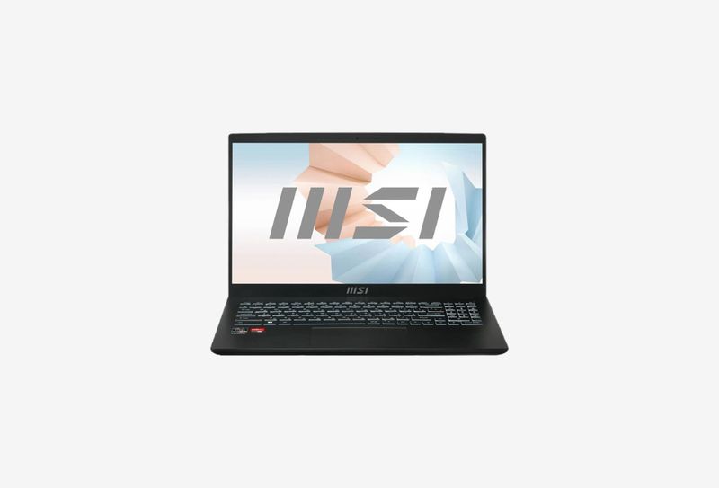 Ноутбук 15.6" MSI AMD Ryzen 5 5625U 2.3 ГГц 8 ГБ DDR4 AMD Radeon Graphics Modern 15 B5M-001XRU