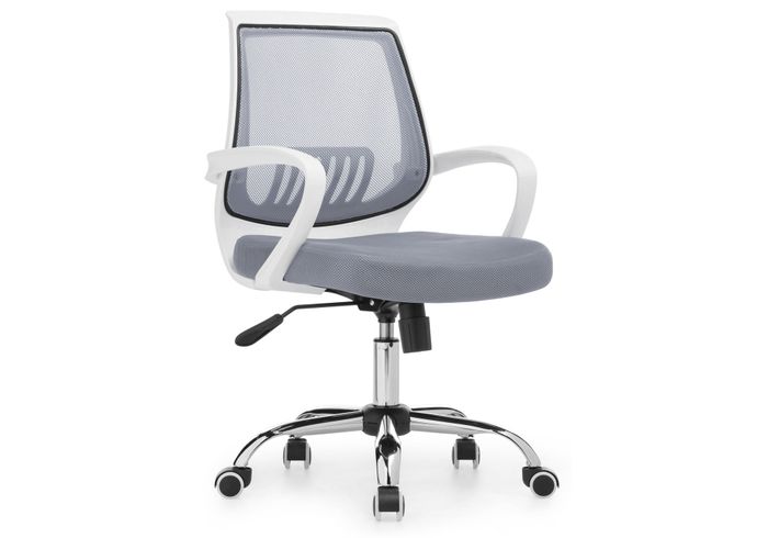 Компьютерное кресло Woodville Ergoplus light gray / white 15209