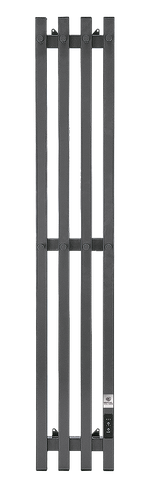 Электрический полотенцесушитель вертикальный RTD-M21120-4E-U-03