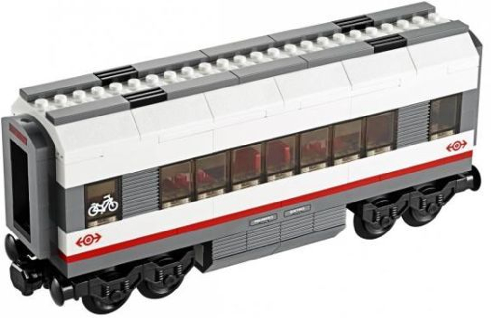 Конструктор 40015 "Скоростной пассажирский поезд", 659 деталей