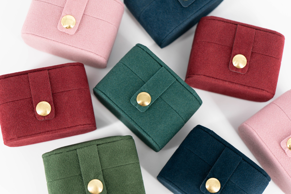 Футляр‑шкатулка мини бордовый универсальный, арт. 160505.