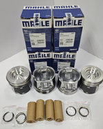 Поршни с кольцами +0.60 F1AE0481D Fiat Ducato 2.3D Mahle