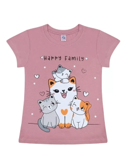 Футболка для школы.девочка.набор 3 шт