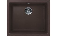 Мойка SCHOCK Quadro 60 (N-100) Cristalite 550x430 (подстольный монтаж) мокка