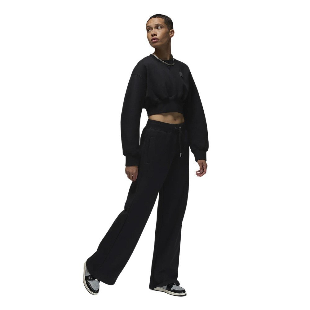 Баскетбольная женская толстовка Jordan Flight Fleece Sweatshirt Black