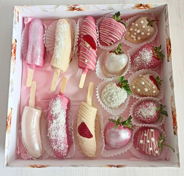 Клубника -банан в шоколаде 15шт