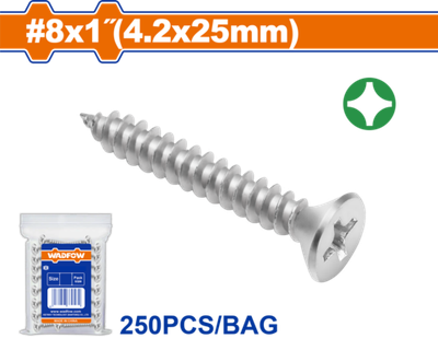 Саморез с потайной головкой